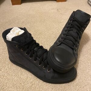 Gucci Black High-Top Men's Shoes